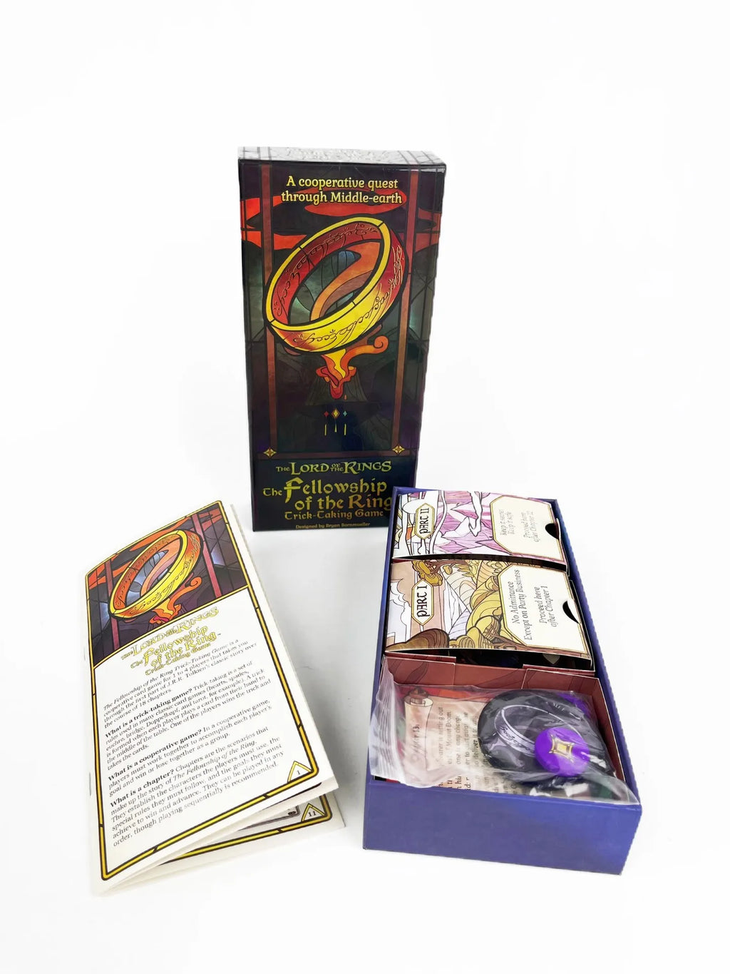 The Fellowship of the Ring: Trick-Taking Game | Cooperative Card Game | Ages 14+ | 1-4 Players | 20+ Minutes Playing Time