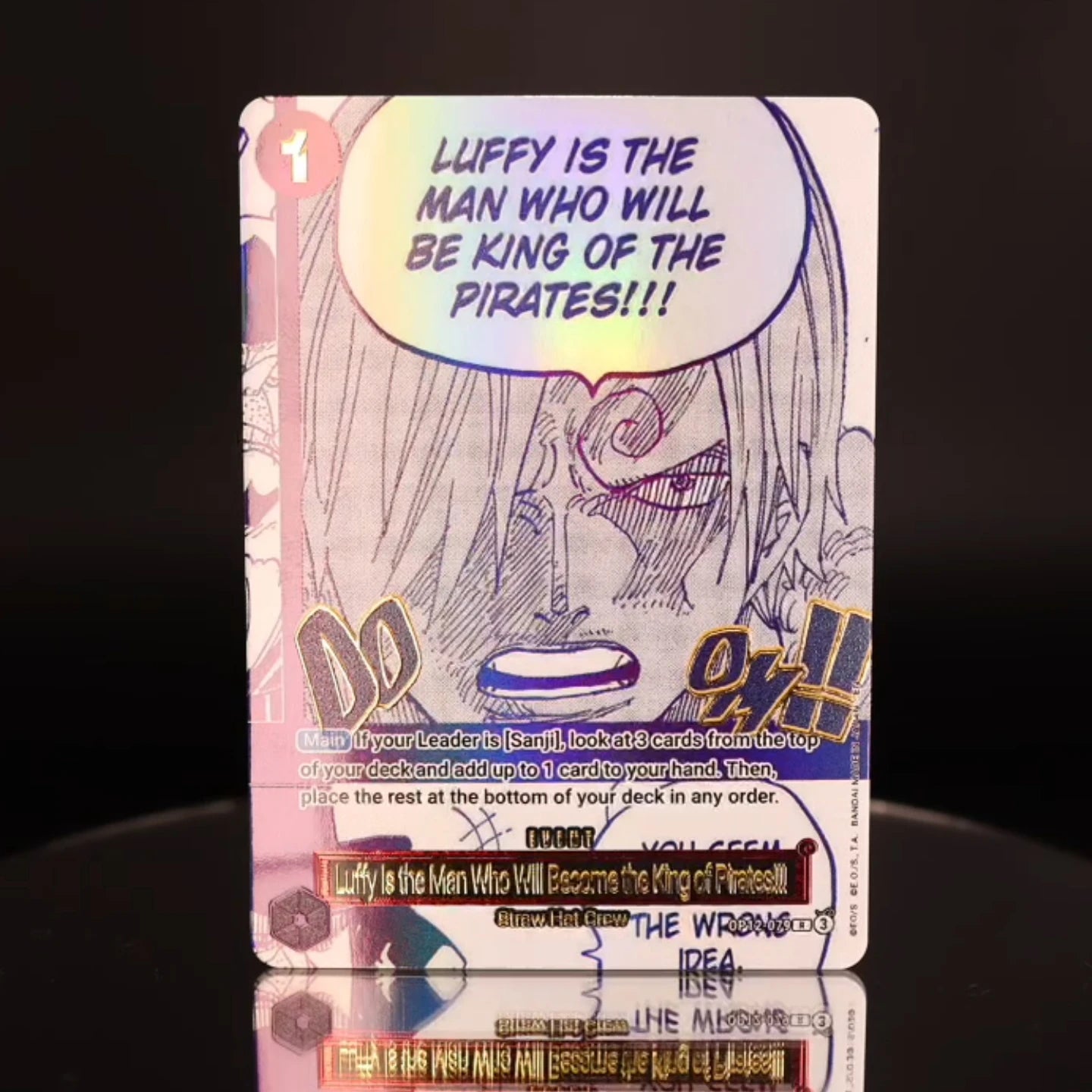 One Piece TCG OPCG English Manga Event Card Set Gear 2 DDM GGG Ground Death Frighten Me OP09 OP10 OP11 OP12 OP14 Gold Stamping