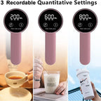 Electric Water Dispenser Foldable Automatic Water Pump Bottle With LED Display USB Charging Household Barreled Water Dispenser
