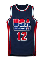 Men's Embroidered #9 Basketball Jersey Breathable Sportswear Sleeveless Training Uniform Team Vest New Design Tops