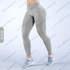 Women's High Waist Seamless Yoga Leggings Tummy Control Butt Lifting Workout Pants Soft Athletic Leggings for Gym Fitnes Running
