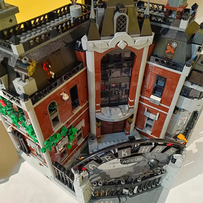 2953pcs 76300 Arkham Asylum Compatible Building Set Birthday and Christmas Gift for Children and Adults Fast Shipping