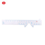 1/4pcs PD Ruler Measure Optical Vernier PD Ruler Pupil Distance Meter Eye Ophthalmic Tool Eye Occluder For Vision Test Eye Care