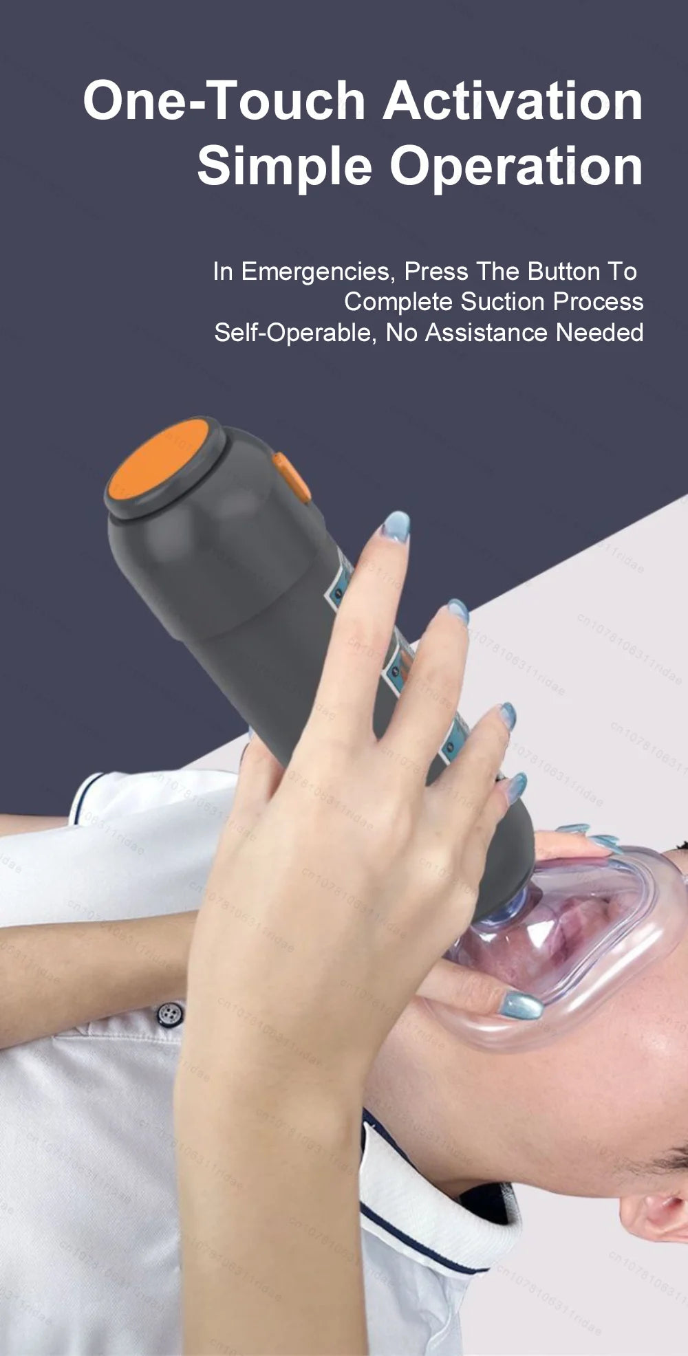 Automatic Choking Rescue Device First Aid Kit for Kids and Adults Anti Asfixia Device Emergency Sucker Tools rescue