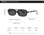 Luxurious Rectangle Sunglasses Women Oval Vintage Brand Designer Square Sun Glasses Men Shades Female Eyewear