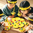 Bumble Bee Magnetic Toy Funny Family Board Games Montessori Sorting Puzzle Fishing Toys Interactive Games for Kids and Adults