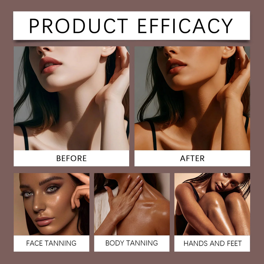 Sun Tanning Oil Nourishing Bronzing Tanning Oil Lasting Sun Kissed Glow Hydrating Skin Care For Outdoor Beach Tanning Sessions