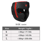 Boxing Helmet MMA Safety Free Fight Head Guard Protectors Adult Kid Training Headgear Muay Thai Kickboxing Full-covered Helmets
