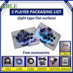 Pandora Saga DX2 26800 Game in 1 Split Box Console Arcade 2-Player Plug-Play Classic Retro 3D Game Family 720P HD