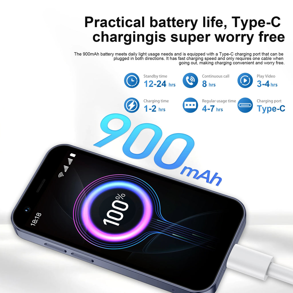 SERVO 18SE MINI 3G Pocket Smartphone Android System Google Play 16GB ROM 2MP Camera WiFi Super Small Smart Phones 2 SIM Standby
