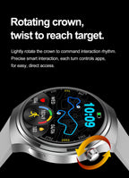 2026 New Watch 5 Pro Upgrade GPS NFC Men's Smartwatch 360*360 AMOLED HD Bluetooth Call Waterproof Smart Watch For Android iOS