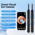 Visual Ear Wax Cleaner with Camera Safe Earwax Removal Endoscope with Camera Luminous Otoscope Ear Cleaning Tools Ear Care