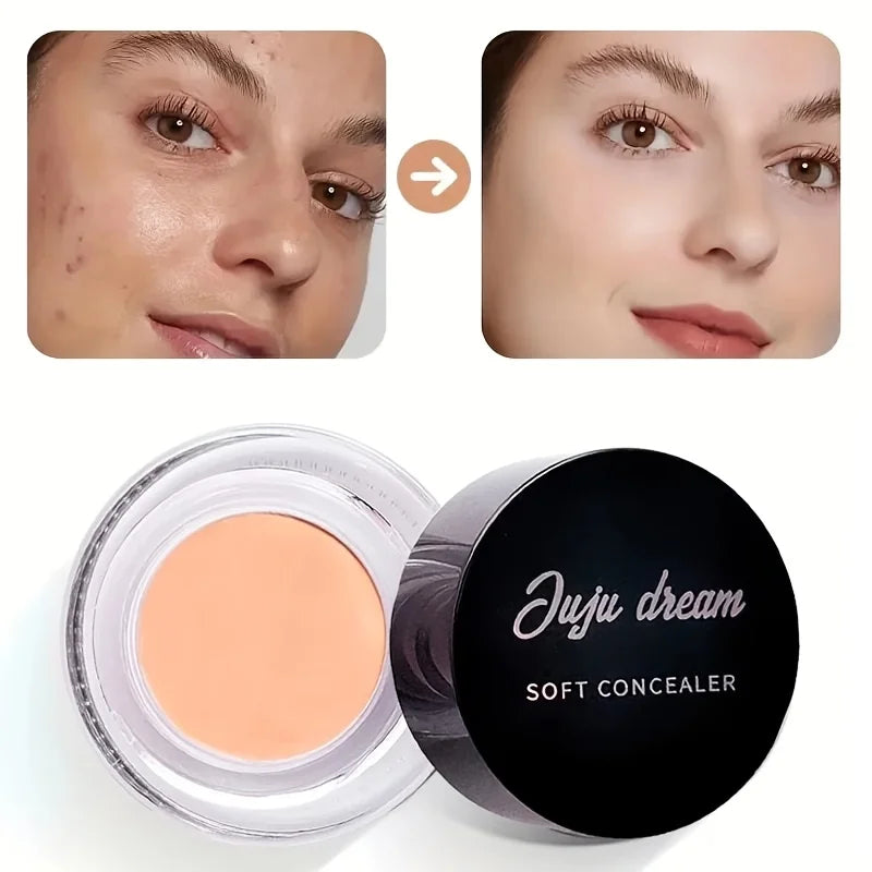 Full Coverage Waterproof Concealer – Hides Tattoos, Scars & Blemishes, Natural Matte Foundation for All Skin Tones, Long-Lasting