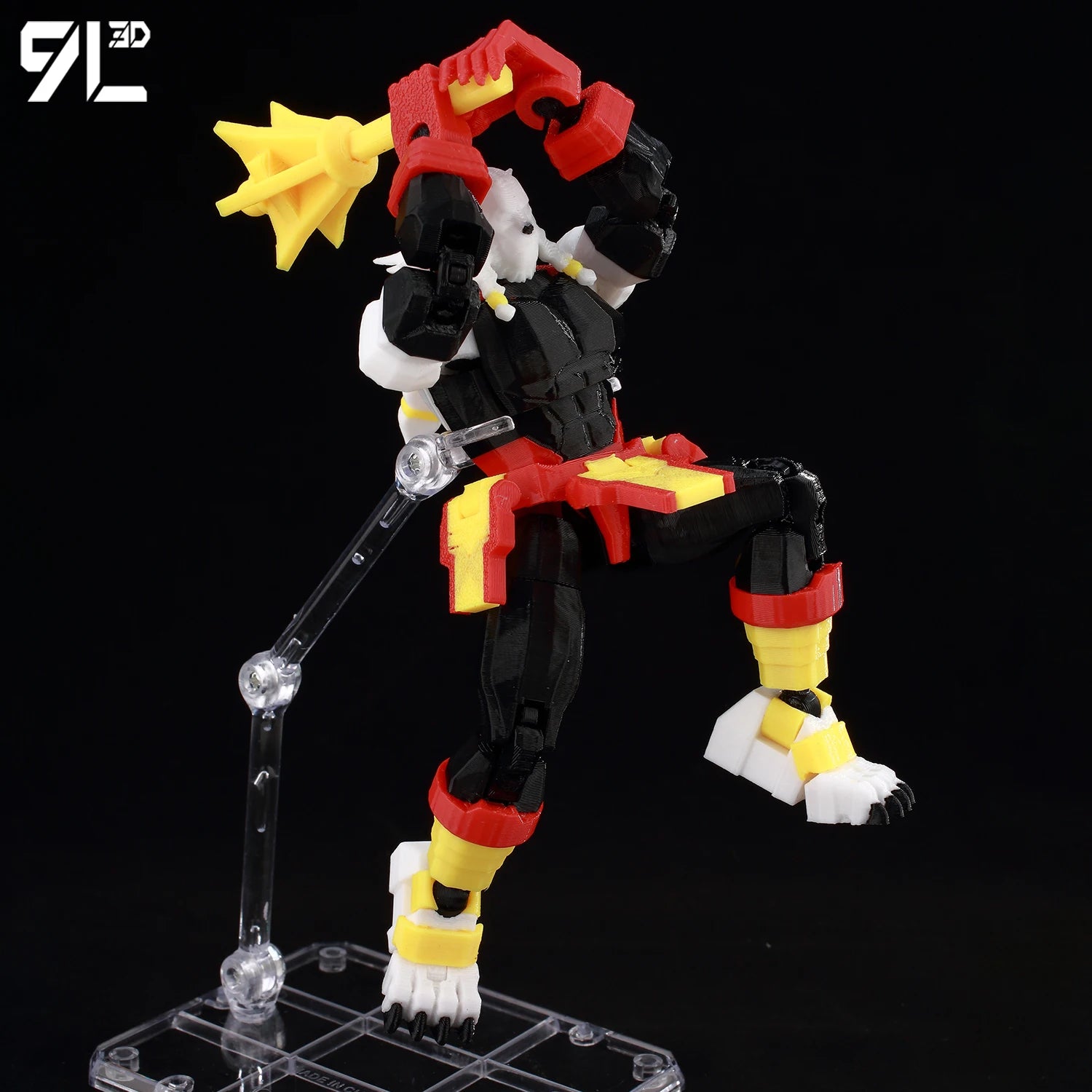 9L3D Superhero Team Invincible Boy Heroes Action Figure Lucky13 Dummy13 Multi-Colored T13 Multi-Jointed Collectible Toys Titan13