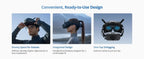 DJI Goggles N3 FPV Goggles 1080p Ultra Wide Screen Immersive Flight Experience FPV Wireless Streaming Goggles N3
