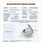 Automatic Pancake Maker Pizza Crepe Making Machine Cake Pancake Electric Baking Machine Smart Baking Pan