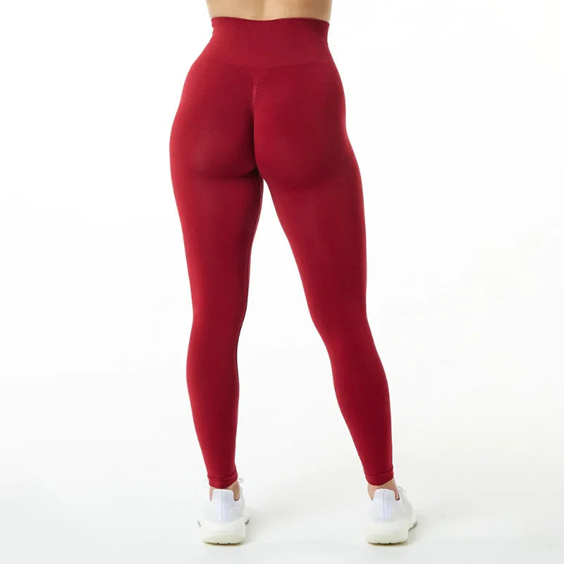 Amplify Effortless Leggings For Women Push Up Booty Legging Scrunch Butt Stretch Workout Gym Tights Fitness Seamless Yoga Pants