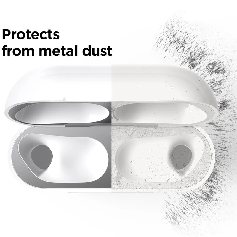1-4Sets Metal Dustproof Sticker for Airpods Pro 3 Guard Ultra Thin Anti-Scratch Film Protector for Airpod Pro3 Case Accessories Image secondaire du produit
