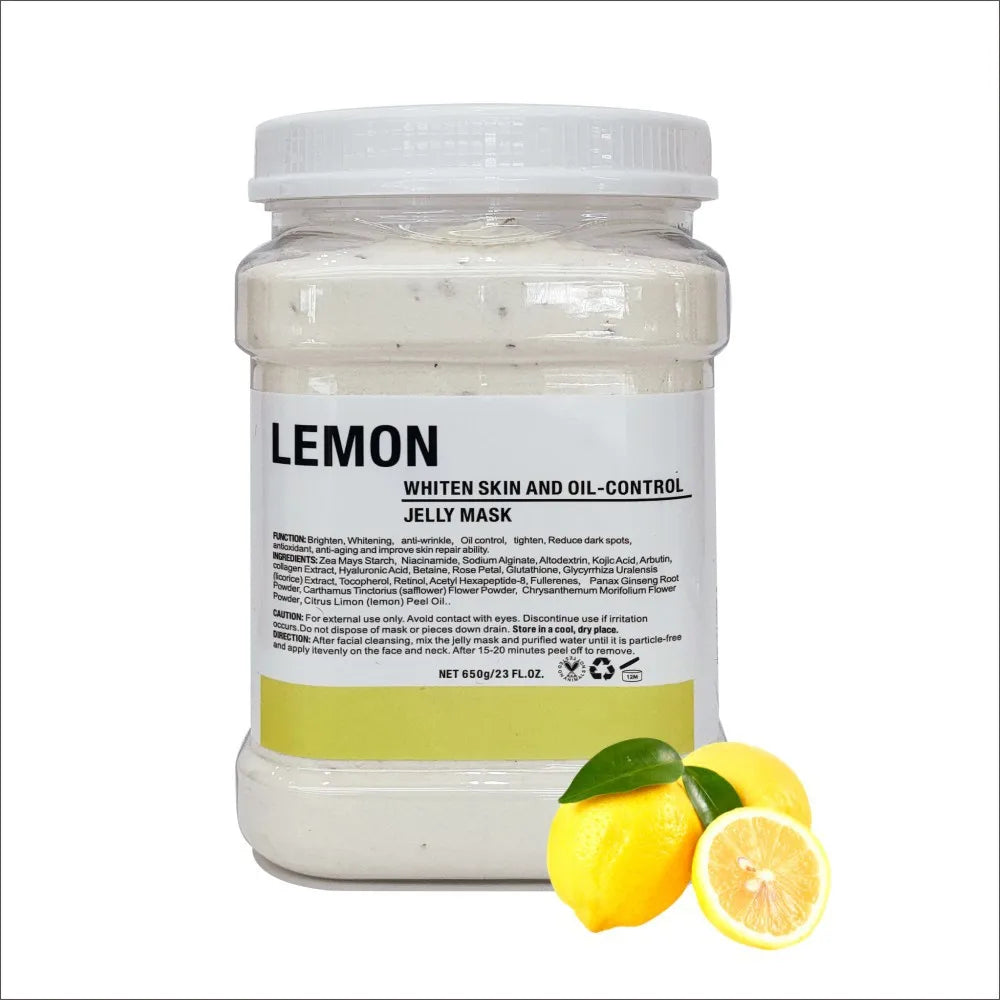 650g Arbutin Rose Jelly Mask Powder DIY Masks Peel Off Vitamin C Hyaluronic Acid Facial Skin Care 24K Gold Mud Mask