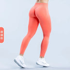 Women's High Waist Seamless Yoga Leggings Tummy Control Butt Lifting Workout Pants Soft Athletic Leggings for Gym Fitnes Running
