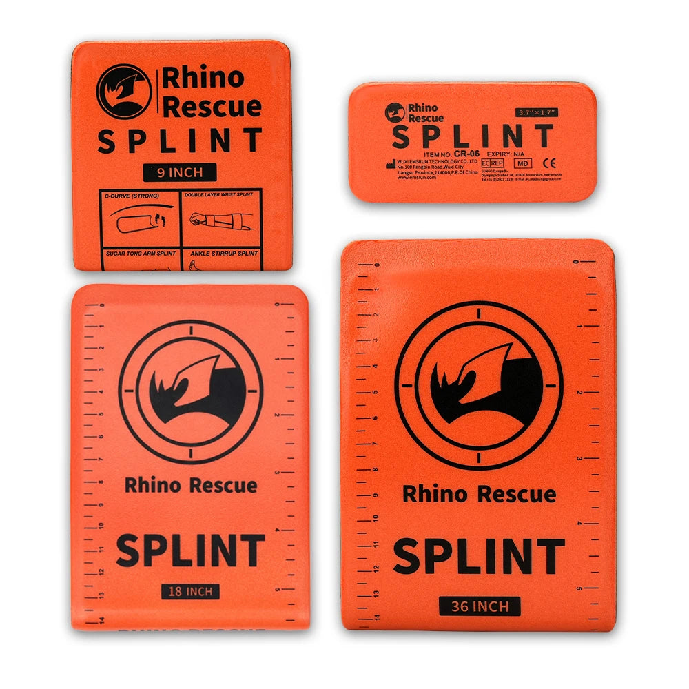 Rhino Rescue Splint Kit Reusable Survival Combat First Aid Medical Tactical Field Secondary image