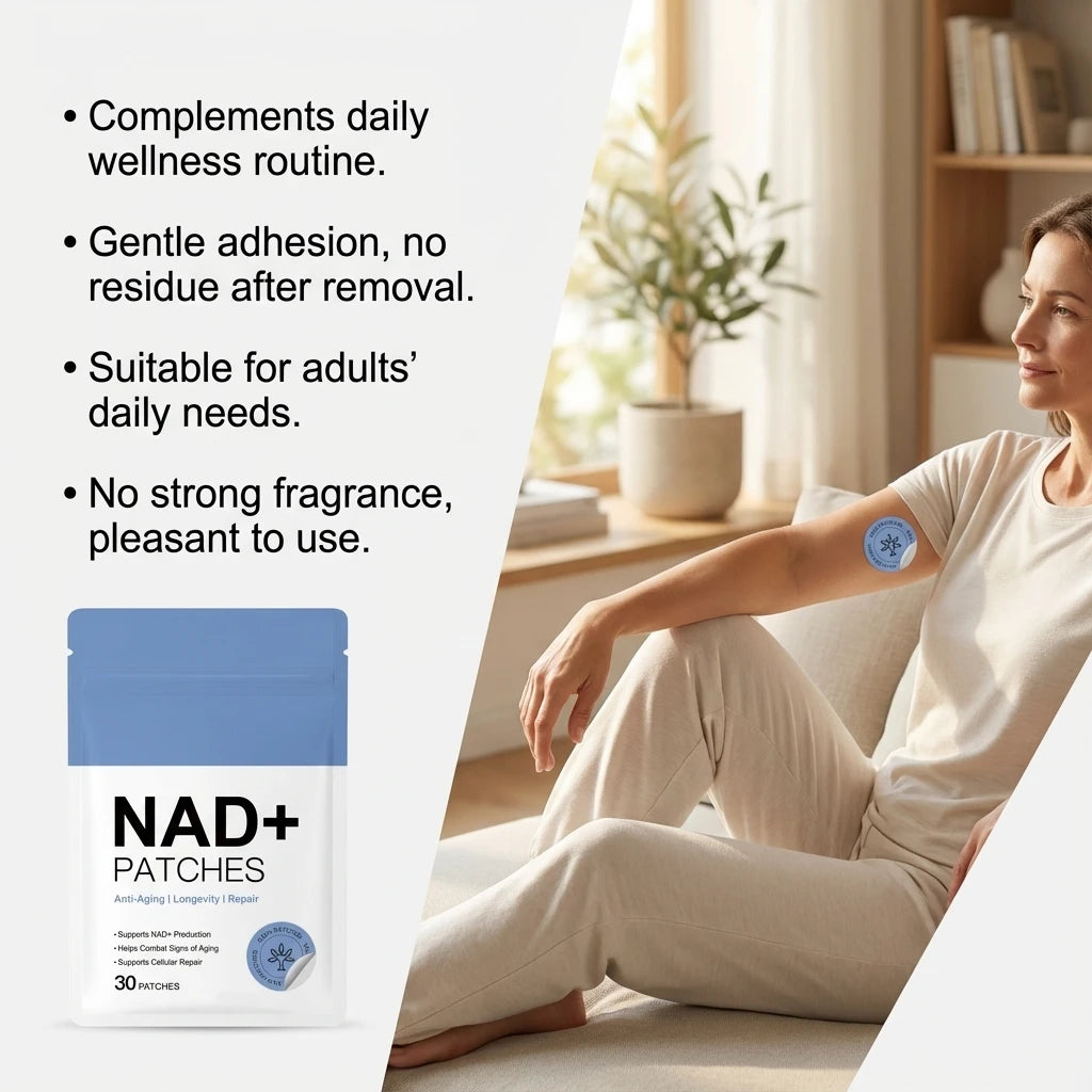 Energy Enhance Patch Boost Focus Vitality Immune Support Weight Management Lightweight Design Rejuvenation Patches