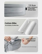 AIBEDILA Baby Carrier Waist Stool Ergonomic Kangaroo Baby Carrier with Knob Breathable Newborn Waist Stool 0-36M
