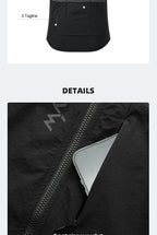 YKYWBIKE Men Cycling Gelit Thermal Fleece Bicycle Windbreaker Sleeveless Bike Vest Windproof Waterproof Cycling