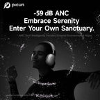 Picun F8MAX ANC Wireless Headphone 59dB Hybrid Active Noise Canceling Spatial Audio Earphone Bluetooth 6.0 Over Ear Headset 180H
