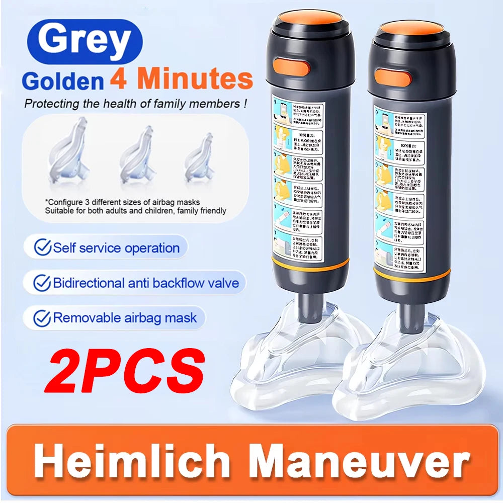 Automatic Choking Rescue Device Travel Home Cpr Choking Emergency Device Adult Children Portable Asphyxia Rescue Machine
