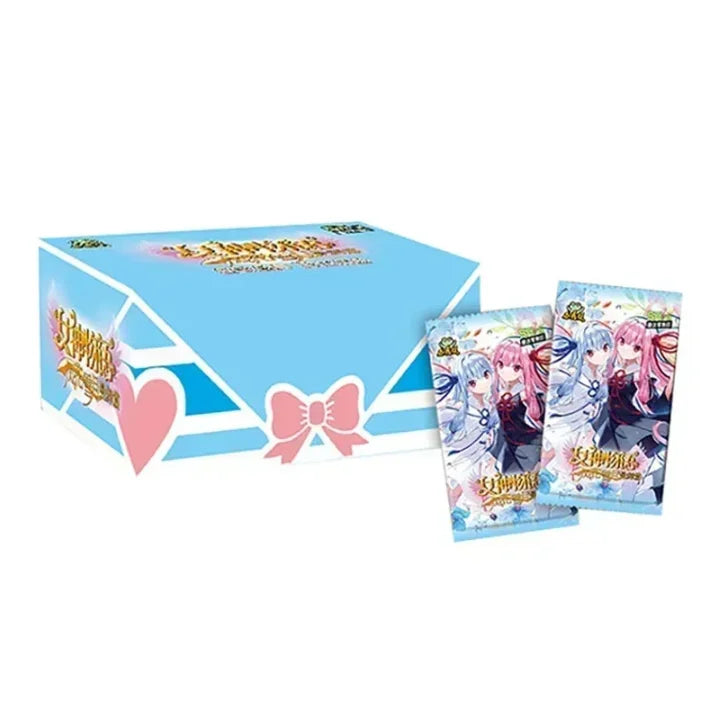 New Goddess Story Card Fufeng Chapter Colorful FlashCard Anime Character Collection Card Games Toys Child Gifts