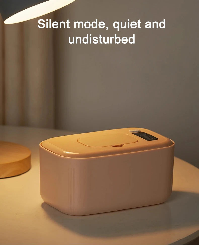 USB Baby Wet Wipe Warmer Electric Tissue Heater Cotton Towel Dispenser Digital Adjustable Temperature Thermostat Napkin Case EU