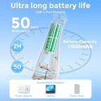 SEJOY Water Flosser Irrigator Dental Teeth Whitening strips Portable 230ML Tank 5 Modes 8 Jet Tips Washing Machine for Home