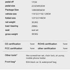 BOYUEDA Q7PRO Electric Scooter 3200W Dual Motor 52V19AH Foldable 10 Inch Tire 70KM/H Max Speed 70KM Mileage with Seat