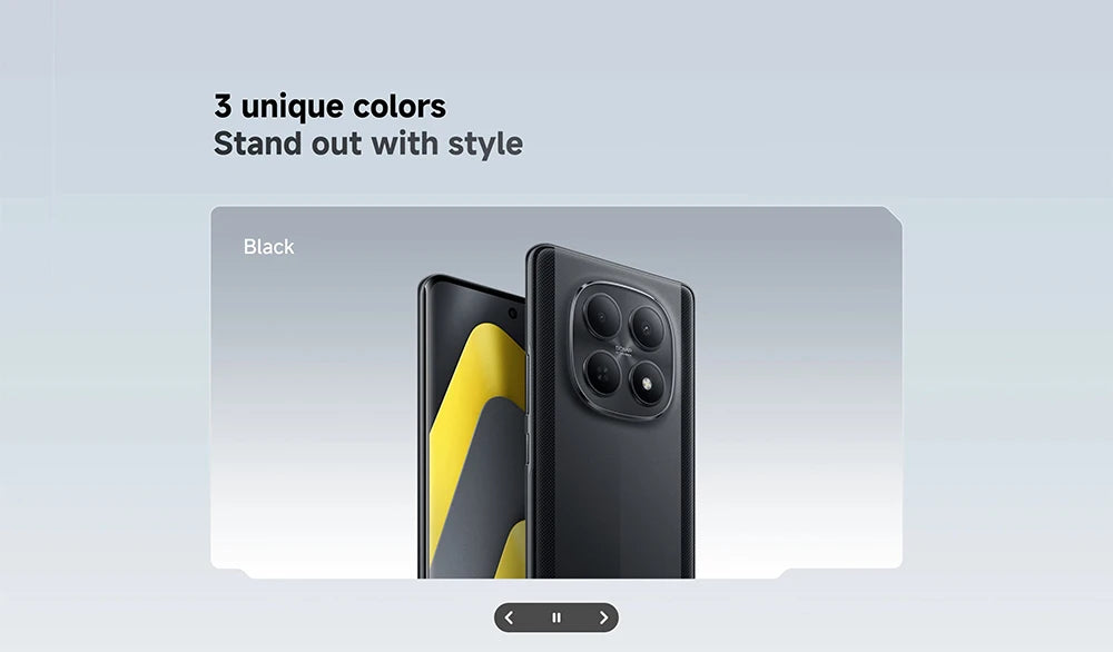 Global Version POCO M8 5G smartphone 5G 6.77" Snapdragon® 6 Gen 3 Mobile Platform 45W charging 50MP main camera IP66 NFC Xiaomi