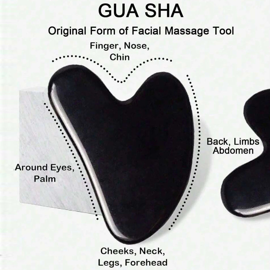 Double Chin Reducer Massage Roller Gua Sha Face Roller Facial Roller Skin Care Tools  Resin Facial Massage For Face, Eyes, Neck