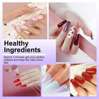 Gel Varnish Kit Professional Nail Gel Kit With Nail Dryer Soak Off Nail Gel Polish Kit  Base Coat  Top Coat Manicure Tools Set