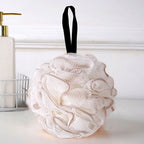 1pc Shower Mesh Foaming Sponge Exfoliating Scrubber Black Bath Bubble Ball Body Skin Cleaner Cleaning Tool Bathroom Accessories