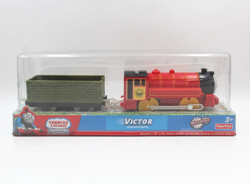 Original Thomas and Friends Electric Train Motorized Engine Railway Train Gordon Donald Douglas Freddie Kid Toy for Boy Children