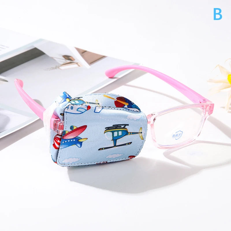 1Pc Cute Kids Strabismus Treatment Vision Care Children Health Care Kids Child Occlusion Medical Lazy Eye Patch Eyeshade