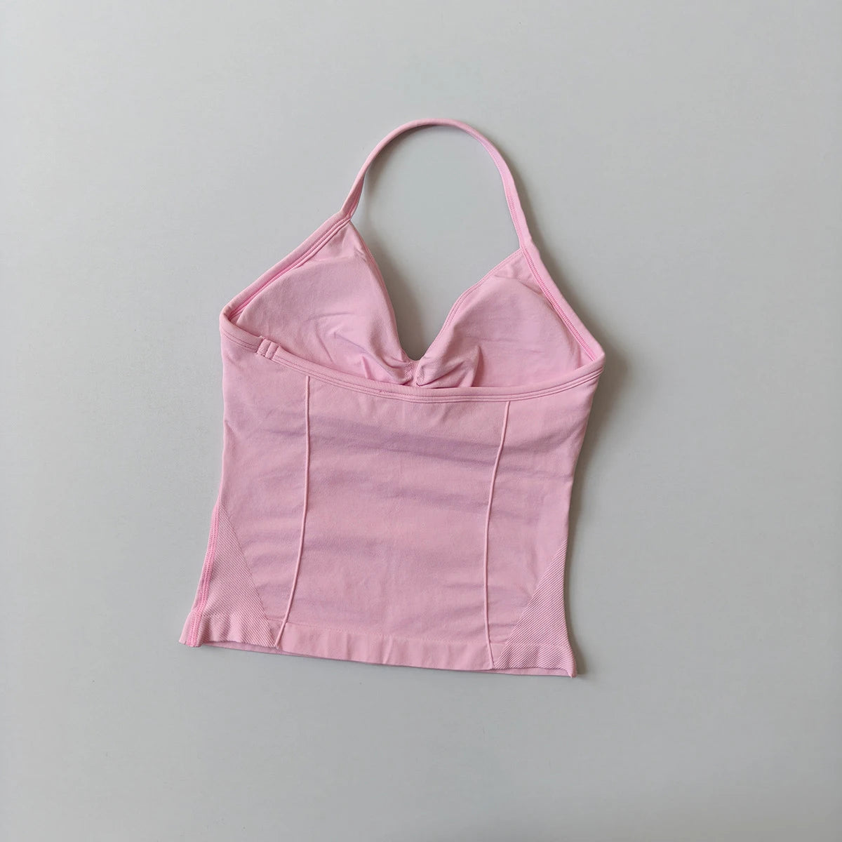 Longline Strappy Top Yoga Vest Woman Backless Tank Tops Sports Fitness Bras Running Workout Gym Halter