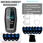 Ems Eletric Muscle Stimulator Therapy High-Frequency Tens Muscle Stimulator Physiotherapy Pulse Body Massager Slimming Machine