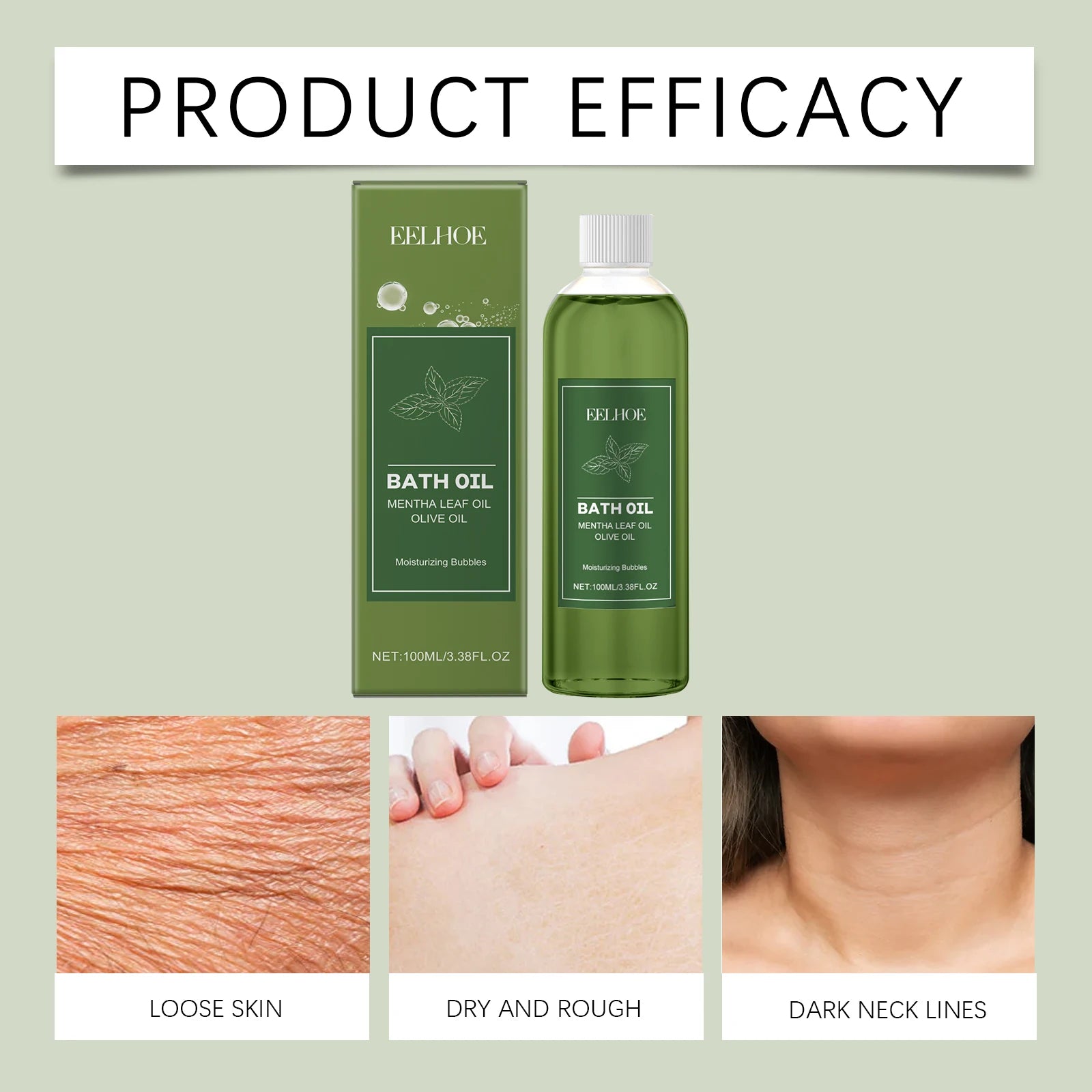 Eelhoe Body Moisturizing Bubble Bath Oil Lasting Nourish Deep Cleansing Moisturize Smoothing Skin Remove Exfoliate Shower Gels