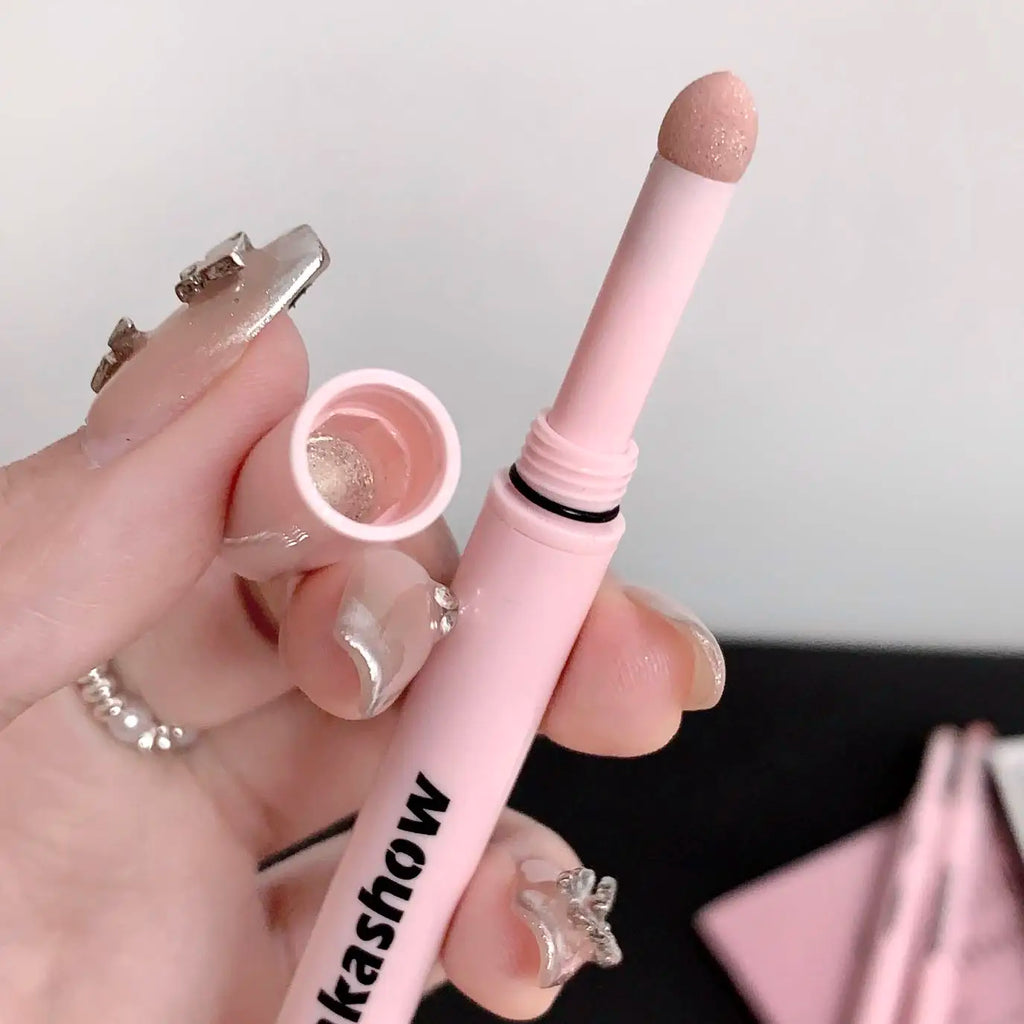 Double-end Lying Silkworm Eyeliner Pencil Diamond Glitter Matte Aegyosal Pen Brightening Cream Shadow Highligher Eye Makeup