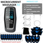 Ems Eletric Muscle Stimulator Therapy High-Frequency Tens Muscle Stimulator Physiotherapy Pulse Body Massager Slimming Machine