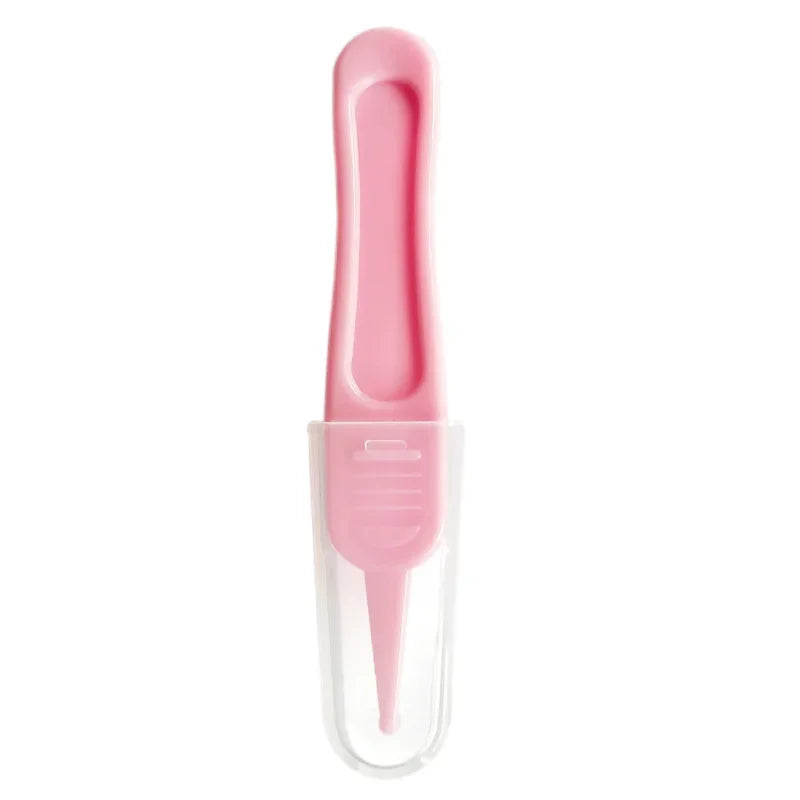 Baby Dig Booger Clip Infants Ear Nose Navel Clean Tools Kids Safety Tweezers Cleaning Forceps Toddler Nasal Cavity Care Supplies