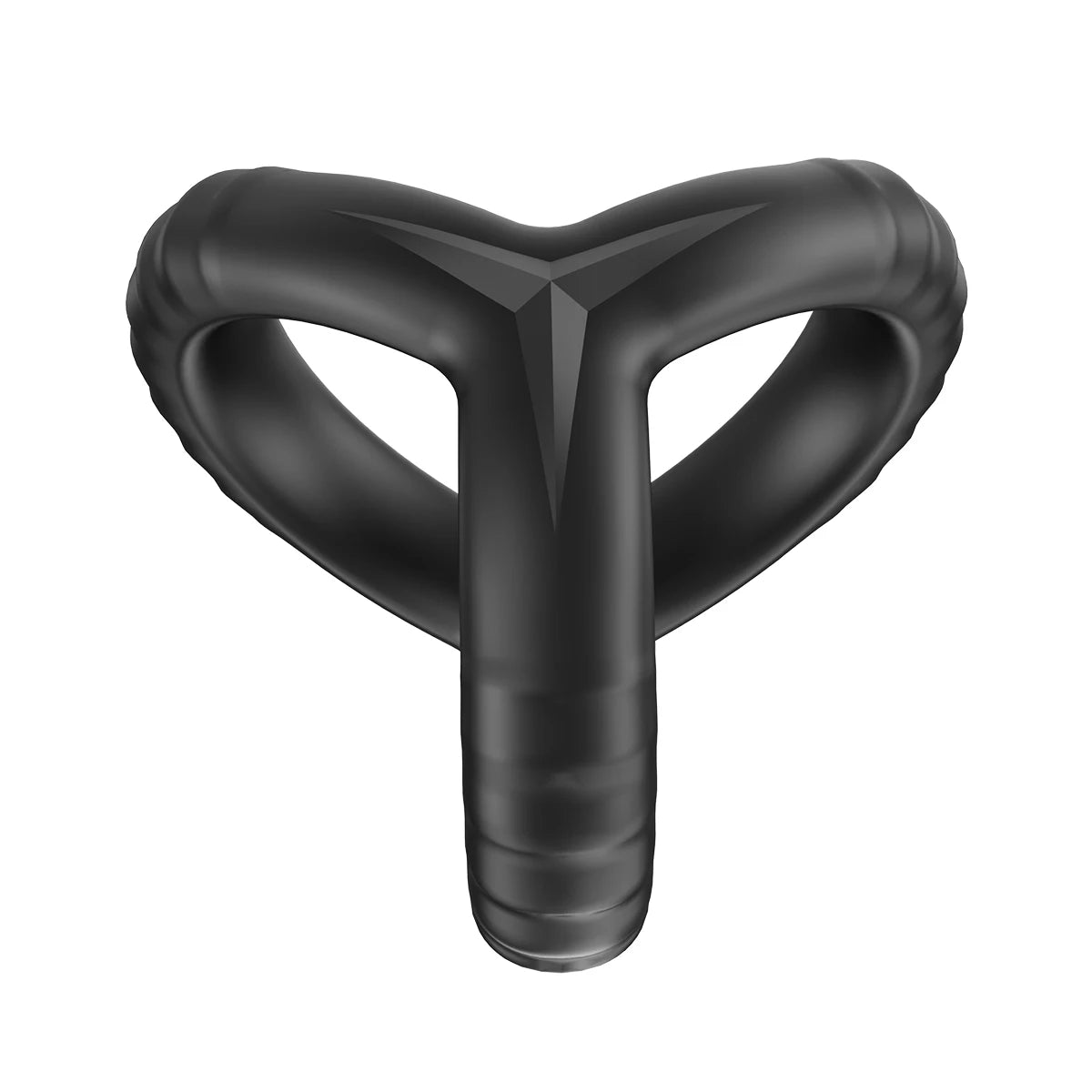 Black Silicone Cock Ring Delay Ejaculation Semen Lock Ring Reusable Cockring Men Penis Ring Sex Toys for Couples Sexshop Main image