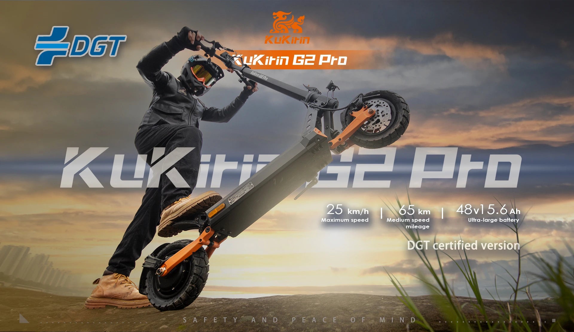 EU Stock KuKirin G2 Pro (VMP) Electric Scooter48V 15.6Ah Battery 500W Motor 25km/h Max Speed 55km Range Original Kickscooter