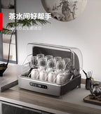 Mini countertop commercial sterilizer, small household countertop high-temperature cup sterilizer sterilizer for dishes flip-top