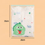 5pcs multi-size maternity bag storage bag Mother and baby outing clothes diaper travel packaging Zipper bag